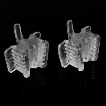 Стоматологический удерживающий слюноотсос, насадка для всасывания, силиконовая опора для рта, окклюзионная подушечка, открывалка для рта, гигиенический коврик для полости рта, L/S, прозрачный L чистый