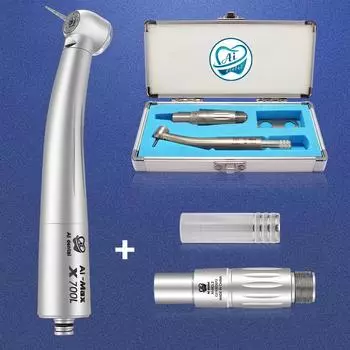 Стоматологическое оборудование AI-X700L-NCL2 Комплект высокоскоростных наконечников Соединитель с 2 отверстиями Соединения типа N с N-соплом Смазочный ниппель