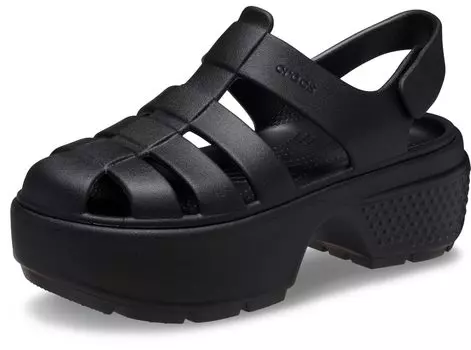 Stomp Fisherman 25cm [Crocs] Sandals, Black, чёрный
