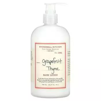 Stonewall Kitchen, Лосьон для рук, грейпфрут и тимьян, 16,9 жидких унций (500 мл)