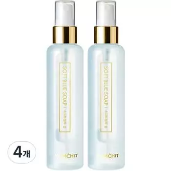 Stop Hair & Body Mist Soft Blue Soap Fragrance, 105ml, 4 pcs.