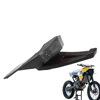Стоп-сигнал для мотоцикла Dirt Bike Cool LED Мотоциклетные задние фонари, интегрированные с энергосберегающим многофункциональным светом для мотоцикла Dirt Bike чёрный