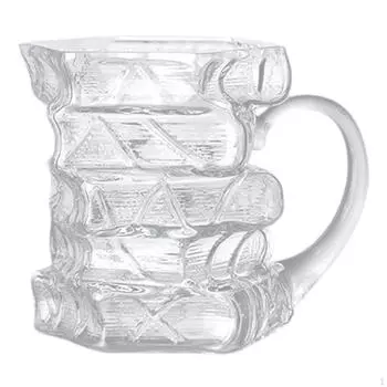 Стопка книг Чашка для кофе Аксессуары Красочные Чтение Книжные предметы Принадлежности для Любителей книг Писатель Clear Mug