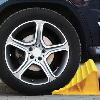 Стопор для колеса автомобиля, прочный упор для шин, портативный упор для защиты шин для безопасной парковки автомобиля, прицепа, грузовика