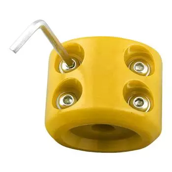 Стопор крюка троса лебедки, амортизирующий резиновый трос, трос-сохранитель (желтый)