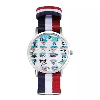 Stopuri Riinu-kun Модные наручные часы Повседневные простые наручные часы Moe Милые часы