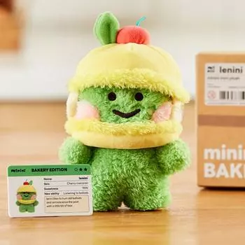 Стоячая кукла Line Friends Mini Lenini Bakery Cherry Macaroon