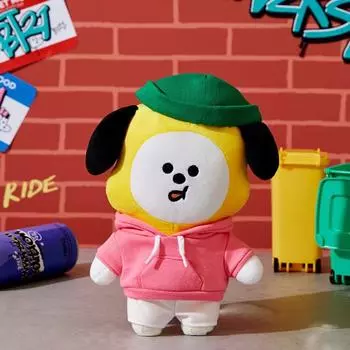 Стоящая кукла Line Friends BT21 Chimmy Street Mood