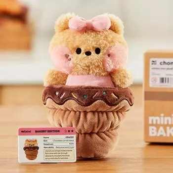 Стоящая кукла Line Friends Mini Ni Ni Bakery Choco Sora Bread