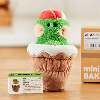 Стоящая кукла Line Friends Minini Denini Bakery Sugar Conch Bread