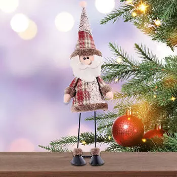 Стоящая рождественская фигурка, украшение, милая плюшевая кукла, украшение для полки, окна 36cm Snowman