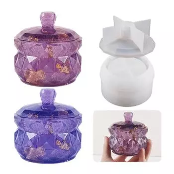 Форма для хранения коробок, ювелирных колец, коробок, подходящих для мыла, подсвечников, органайзеров для украшений, поделок своими руками, украшений для дома 1