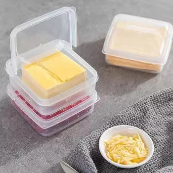 Storage Bx Organizer Organizers Transparent Butter Plastic Vegetable Kitchen Refrigerator Fruit Boxes Organization Homes Garden 1pcs