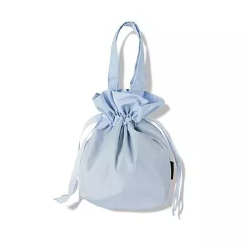 Storage Drawstring Bag Portable Canvas Bucket Bag Cute Cosmetic Bag Female
