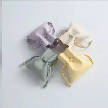 Storage Organization Jewelry Storage Bag Wrapping Earrings Necklace Packaging Bag Gift зелёный