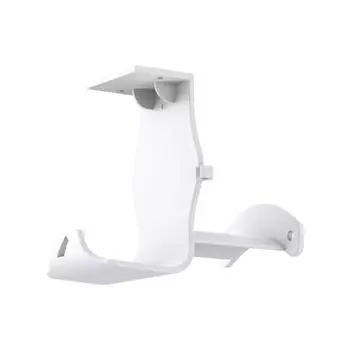 STORM WYRM Wall or Under-Desk Plastic Storage Bracket,Suitable for Joystick&Headset,Easy-to-install Game Storage Accessory P5221 белый