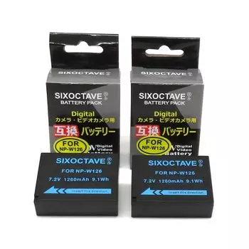 str Набор из 2 Оставшееся количество, отображаемое Fuji Film NP-W126 NP-W126S Совместимость X100F X100V X-T20 X-A3 X-A1 X-T2 X-E2S X-Pro2 X-T10 X-A10 X-T1 X-Pro1