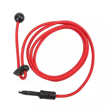 Страховочный лиш для весла каяка 120 см, высокопрочный шнур для весла каноэ, страховочная веревка для удочки для серфинга, красный