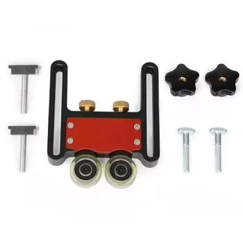 Страховой запас Роликовый скользящий подающий ролик Двухколесные роликовые направляющие Деревообработка