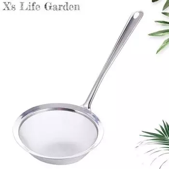 Фильтр-корзина из нержавеющей стали, дуршлаг, плотная сетка, кухонный фильтр из соевого молока и кофе, многоразовый сетчатый фильтр для кофе, кухонный инструмент