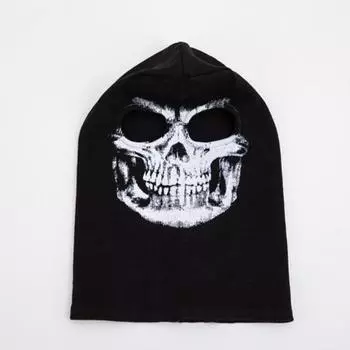 Страшная маска на лицо скелета, черепа, призрака, смерти на Хэллоуин для костюма для косплея