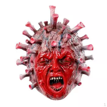 Страшное латексное маскарадное платье ужасов жуткий реквизит для косплея 02