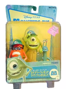 Страшные Фигурки Fungus Ray Monsters, Inc. Майк, и