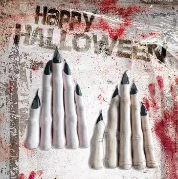 Страшные свечи-пальчики на Хэллоуин украсят жуткую атмосферу в помещении с помощью декоративных реквизитов