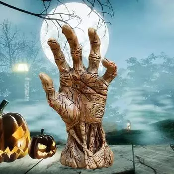 Страшный Хэллоуин Кровь Отрубленная Часть Тела Поддельный Труп Для Дома с Привидениями Хэллоуин Вампир Зомби Вечеринка Украшения Кровь Сломанная Рука