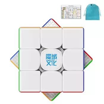 Стратегический куб MoYu Super Weilong V2, куб для соревнований, зарядка на магнитной подвеске 3x3 с помощью УФ-излучения [японский, в комплекте/оригинальный продукт] (Ядро гироскопа ИИ