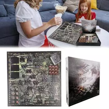 Стратегия Рассуждение Большие настольные игры Настольные игры для вечеринок Карты One Size чёрный