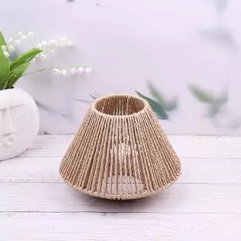 Straw Woven Lampshade Hanging Lamp Cover Rustic Lamp Shade For El Restaurant