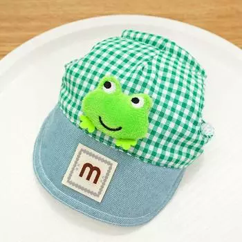 Strawberry Bear Dog Leash Vest-Style Dog Walking Anti-Break-out Special Summer Thin Clothes Pet Supplies M (Bust size 40cm 2.50 kg-4.00 kg Frog Hat