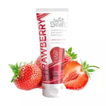 Strawberry Lubricating Edible Blowjob Lubrication Love Lotion Safe to Water Soluble Hypoallergenic Lubricant Contains High Proportion of Strawberry