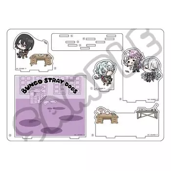Stray 4 Big Acrylic Stand Mocho NC Bungo Dogs [Коллекция 3] Том.