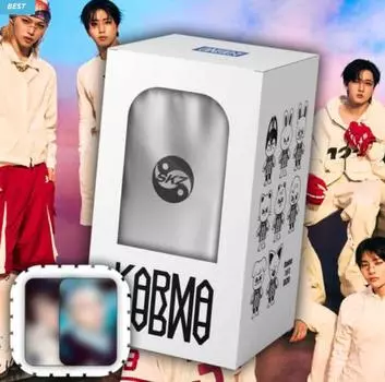 Stray Kids 4-й альбом KARMA SKZOO издание с брелоком + 2 бонусные фотокарточки – Коллекционный набор 1 set