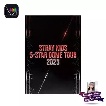 Stray Kids 5-звездочный тур по куполу 2023 (Обычное издание) 1PCS