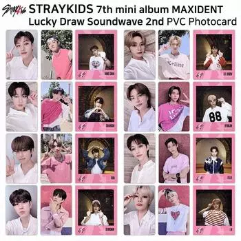 Stray Kids 7-й мини-альбом Maxident SoundWave 2-й розыгрыш фотокарточки Polaroid Changbin - Benefit