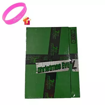 Stray Kids Christmas EveL Holiday Special Single Album Limited Edition, браслет в подарок Green