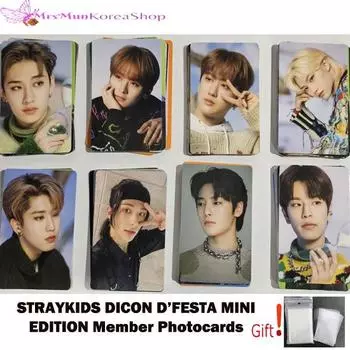 STRAY KIDS - DICON D’FESTA MINI EDITION Фотокарточки участников