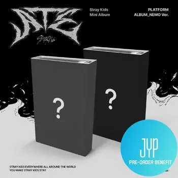 Stray Kids Мини-альбом ATE Platform Альбом Nemo ver. & МАГАЗИН JYP ПОБ 2 ver. SET & JYP SHOP POB