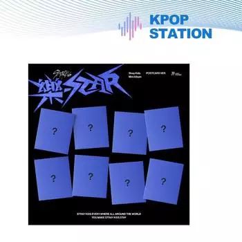 STRAY KIDS -МУЗЫКА(ROCK)-СТАР (ОТКРЫТКА Вер.) [Случайная версия] RANDOM