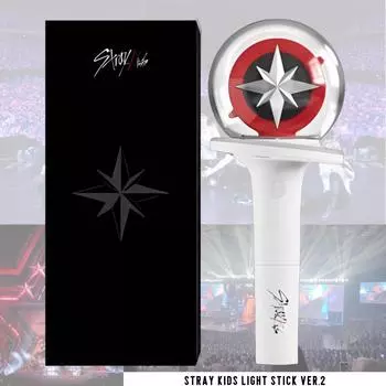 Stray Kids Официальный лайтстик версии 2 | Bluetooth 5.0 и OLED-дисплей | Незаменимая вещь на концертах K-POP 1 Set
