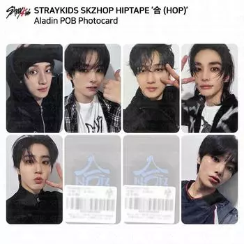 Stray Kids SKZHOP HIPTAPE HOP Aladin POB Фотокарточка KPOP K-POP Хёнджин Changbin