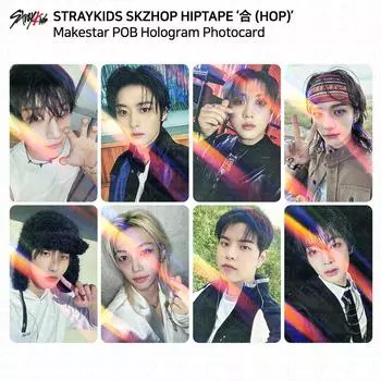 Stray Kids SKZHOP HIPTAPE HOP Makestar POB Голограмма Фотокарточка K-POP Seungmin