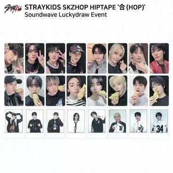 Stray Kids SKZHOP HIPTAPE HOP Soundwave Lucky Draw Polaroid Photocard KPOP Changbin - Polaroid