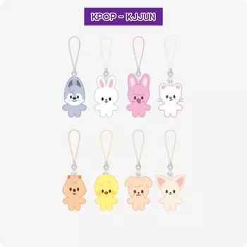 Stray Kids SKZOO БРЕЛОК МИКРО Вер.. - СКЗ 5 ЧАСОВ Leebit