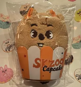 Stray Kids SKZOO HAN QUOKKA POP UP 2025 Полотенце для рук Кекс Версии