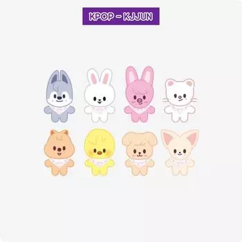 Stray Kids SKZOO PLUSH 10CM Ver. - СКЗ 5 ЧАСОВ Wolf Chan