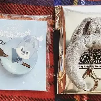 Straykids Bangchan Wolfchan Batch/grip Talk Headband Toy World Katyusa